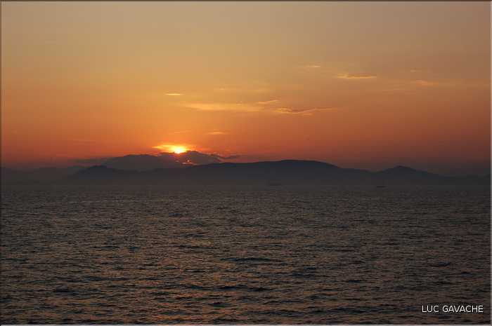 Couché de soleil sur le Golfe de Corinthe (3)