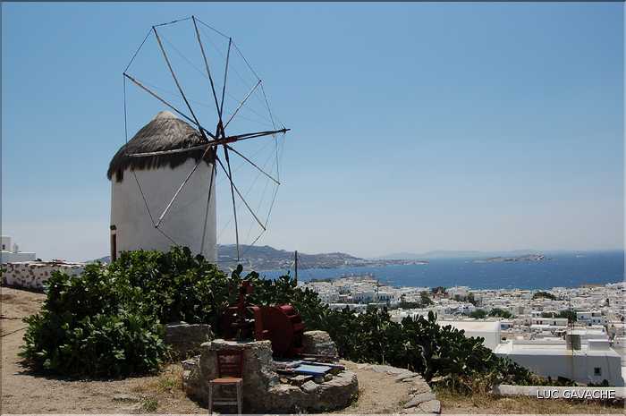 Ville de Mykonos sur l'île du même nom, les Cyclades (3)