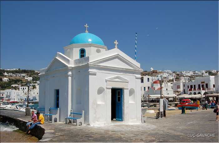 Ville de Mykonos sur l'île du même nom, les Cyclades (8)