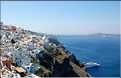 ville de Théra sur l'île de Santorin, les Cyclades (1)