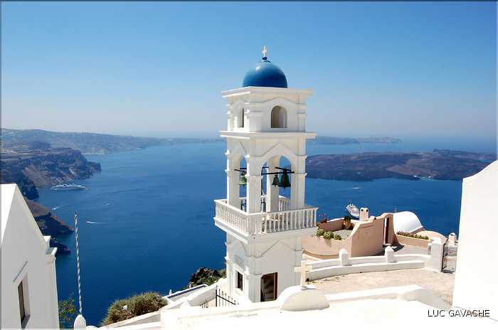 ville de Théra sur l'île de Santorin, les Cyclades (11)