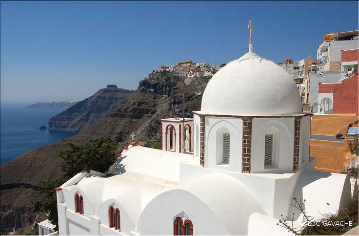 ville de Théra sur l'île de Santorin, les Cyclades (14)