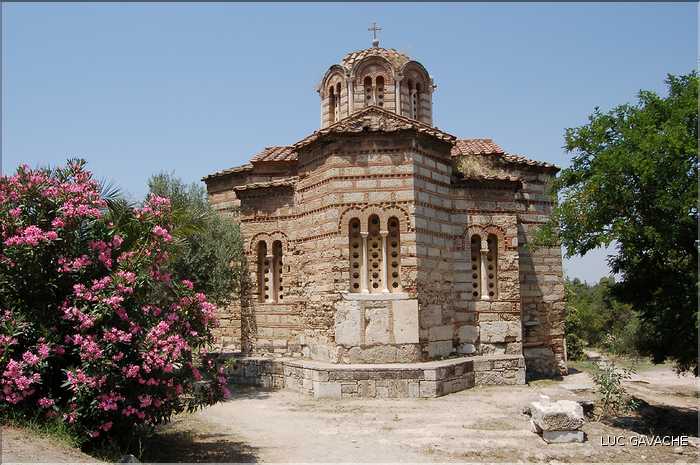 Eglise Byzantine au centre de l'Agora (1)