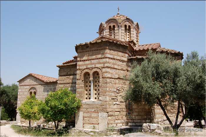 Eglise Byzantine au centre de l'Agora (2)