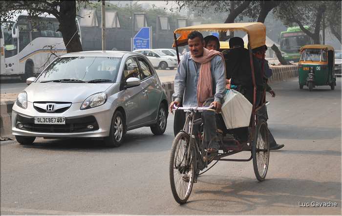 Scènes de rue à New Dehli. (9)