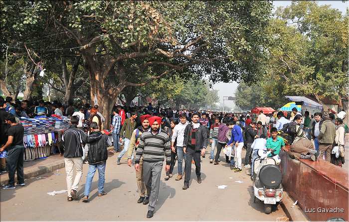Scènes de rue à New Dehli. (11)