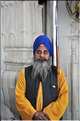 Les gardiens du Temple Sikh de New Delhi. (2)