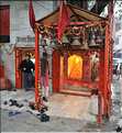 Temple Hindou au coeur du vieux Delhi.  (1)