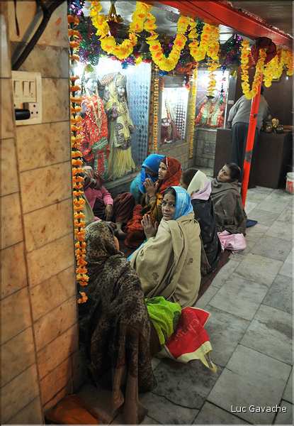 Temple Hindou au coeur du vieux Delhi. (4)