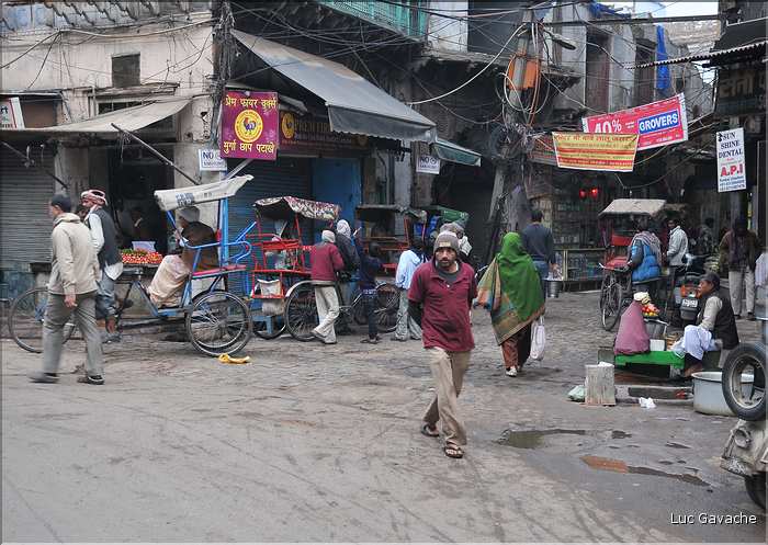Scènes de rue dans le vieux Delhi. (5)