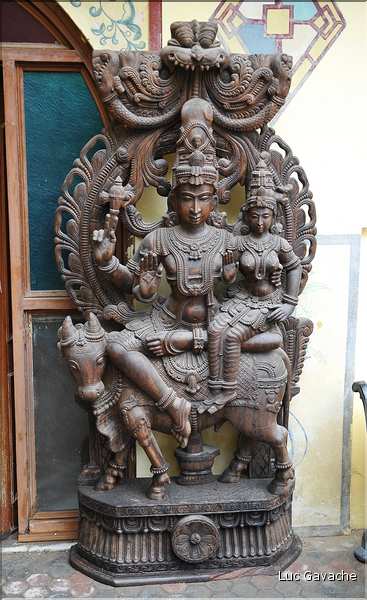 Fabrique de tapis artisanaux à Japur. (11)