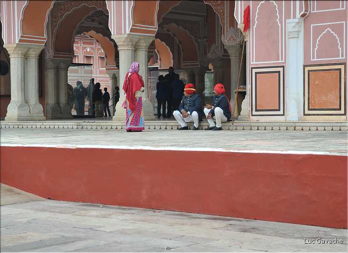 Le City Palace -XVIII ème siècle- est toujours habité par le Maharadja de Japur. (3)