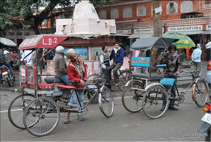 Scènes de vie dans la ville Rose de Japur, capitale du Rajasthan. (17)