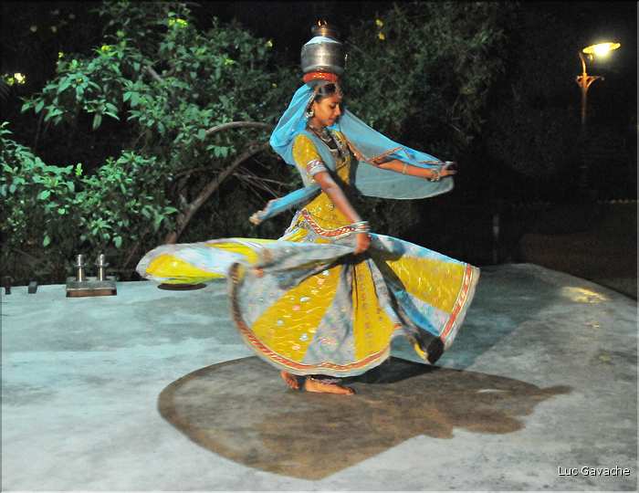 Spectacle traditionnel du Rajasthan. Japur. (3)