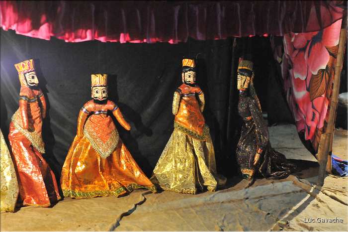 Spectacle traditionnel du Rajasthan. Japur. (9)
