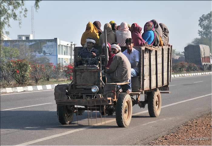 Route Japur-Agra dans l'Est du Rajasthan. (5)