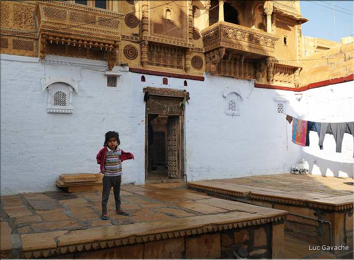 Les habitants de la vielle ville de Jaisalmer. (1)