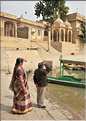 Le lac Garisar fut creusé au XIV ème pour les besoins en eau de Jaisalmer. (5)