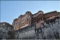 La forteresse de Mehrangarh -XV ème siècle- domine Jodhpur surnommée la ville bleu. (10)