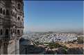 La forteresse de Mehrangarh -XV ème siècle- domine Jodhpur surnommée la ville bleu. (18)