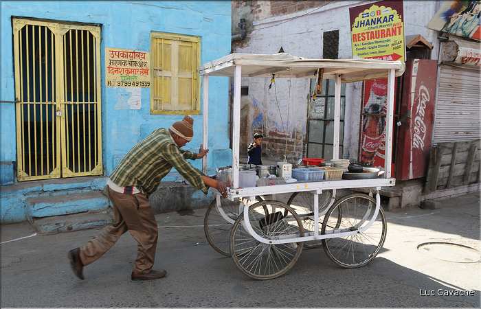 scènes de vie dans les rues de Jodhpur. (9)