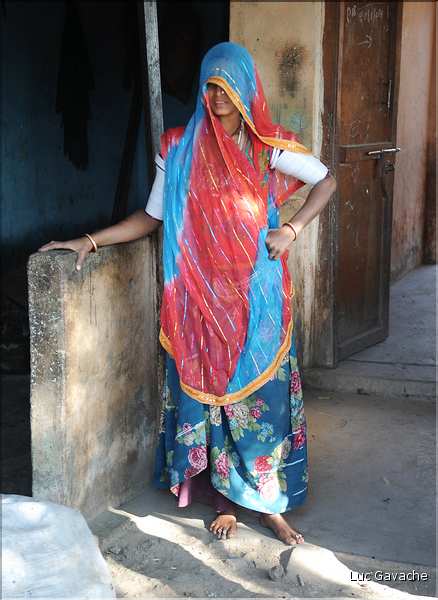 La région paysanne de Jojawar qui est située au Sud du Rajasthan est d'une grande authenticitée. (35)