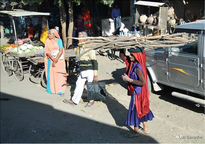 La région paysanne de Jojawar qui est située au Sud du Rajasthan est d'une grande authenticitée. (38)