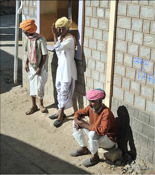 La région paysanne de Jojawar qui est située au Sud du Rajasthan est d'une grande authenticitée. (45)