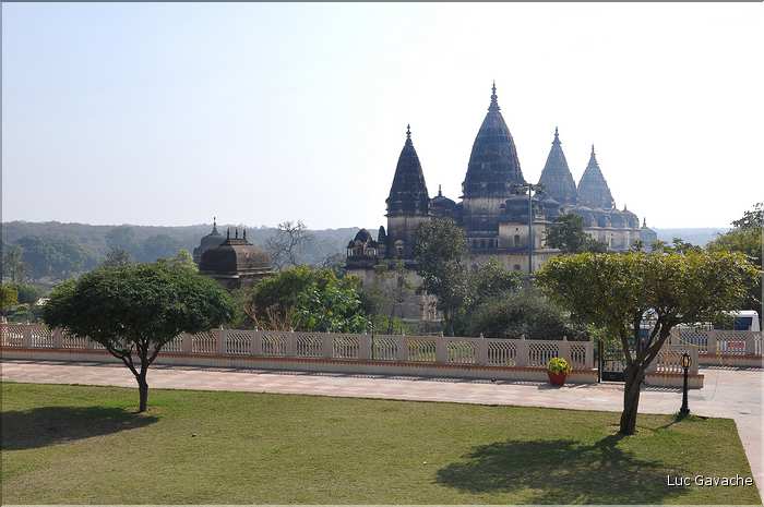 Au coeur du village d'Orcha se trouve le temple de Ram Rajah. (1)