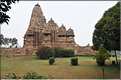 Daté de 1025, le temple de Kandariya est dédié à Shiva. Khajuraho. (1)