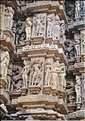 Daté de 1025, le temple de Kandariya est dédié à Shiva. Khajuraho. (14)