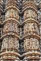 Daté de 1025, le temple de Kandariya est dédié à Shiva. Khajuraho. (33)