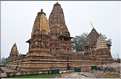 Le temple de Lakshmana qui fut érigé en 954, est également dédié à Shiva. Khajuraho. (5)