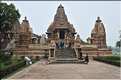 Le temple de Lakshmana qui fut érigé en 954, est également dédié à Shiva. Khajuraho. (6)
