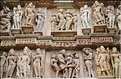 Le temple de Lakshmana qui fut érigé en 954, est également dédié à Shiva. Khajuraho. (13)