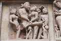 Le temple de Lakshmana qui fut érigé en 954, est également dédié à Shiva. Khajuraho. (18)