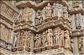 Le temple de Lakshmana qui fut érigé en 954, est également dédié à Shiva. Khajuraho. (19)