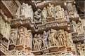 Le temple de Lakshmana qui fut érigé en 954, est également dédié à Shiva. Khajuraho. (21)