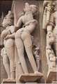 Le temple de Lakshmana qui fut érigé en 954, est également dédié à Shiva. Khajuraho. (23)