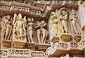 Le temple de Lakshmana qui fut érigé en 954, est également dédié à Shiva. Khajuraho. (24)