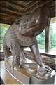 Le petit temple de Varaha est dédié au troisième avatar de Vishnou. Début du 10 ème siècle. Khajuraho. (2)