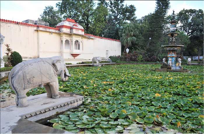 Jardin des Bonnes d'honneur d'Udapur. Sud du Rajasthan. (8)