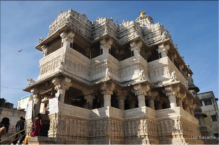 Temple Vishnouste  de Jagdish -XVII ème siècle-  Udapur. (5)