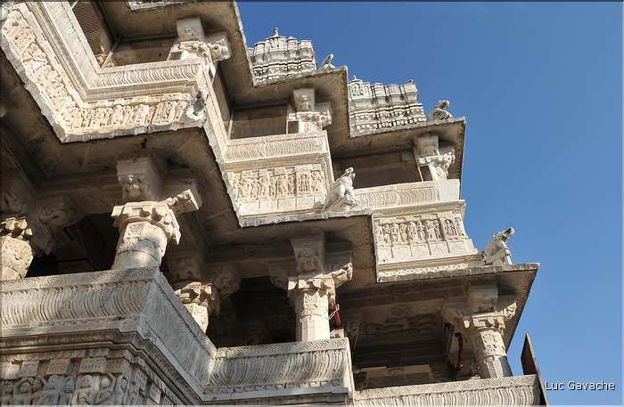 Temple Vishnouste  de Jagdish -XVII ème siècle-  Udapur. (8)