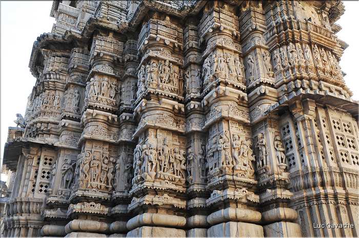 Temple Vishnouste  de Jagdish -XVII ème siècle-  Udapur. (15)
