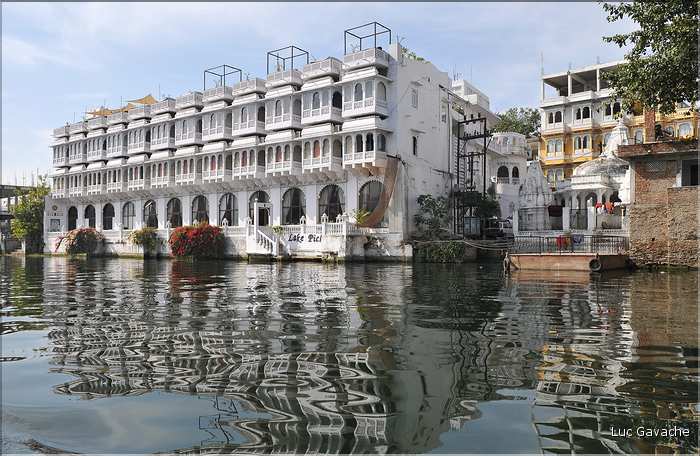 Les palais d'Udapur vue du Lac Pichola. (14)