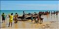 Retour des pêcheurs vezo à Ambolimailaka dans la baie d'Ifaty. (15)