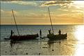 Le soleil est près de l'horizon, les pêcheurs Vezo de Mangily sont de retour. (14)