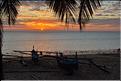 Coucher de soleil sur une des plages du village de Mangily. (10)