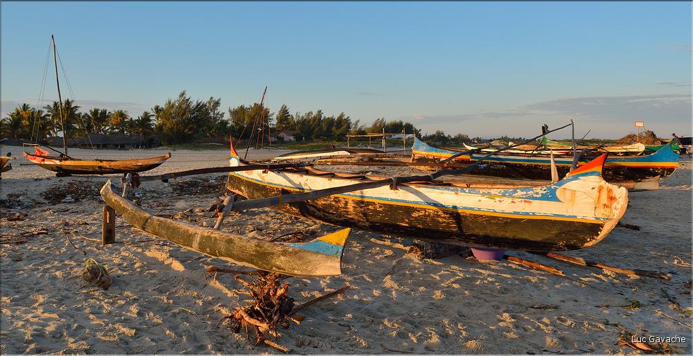 Lever du jour à Morondava et départ pour la pêche. (27)